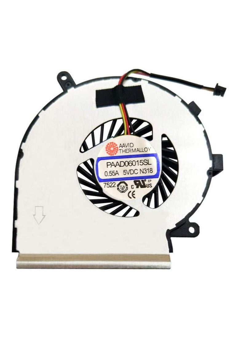 CSF MSI Laptop CPU Cooling Fan 3-Wire for MSI GE62 GE72 PE60 PE70 GL62 GL72 Compatible Part  - Image 1
