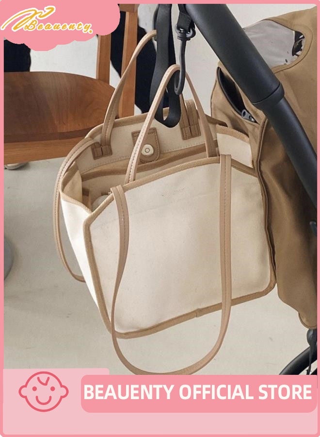 بيوينتي الأزياء قماش توت سعة كبيرة أمي حقيبة - Image 5