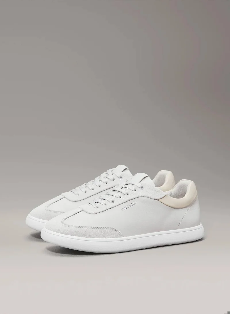 Calvin Klein Leather Low Profile Trainers