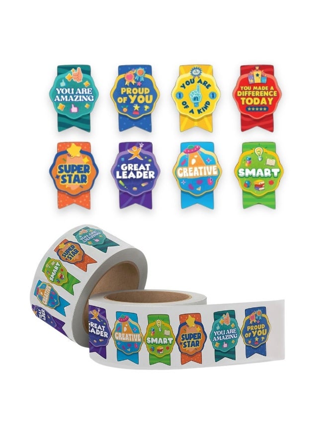 فن ليرنينج ستور أوسمة تحفيزية للطلاب باللغة الإنجليزية - 100 ملصق إبداعي - Image 1