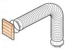 OICOTA Chimney Pipe Cowl Cover for Pipe. (6 in Cowl) (Vent 6B) - Image 3