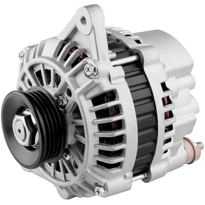 ASAPE New Alternator Fit for 2003-2004 for Hyundai Elantra 2.0L 2004-2006 for Kia Spectra 2.0L, Replace OE 13973 - Image 1