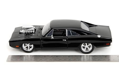 Jada Toys Fast & Furious 1970 Dodge Charger Die-Cast Car – 1:24 Scale, Highly Detailed Fast & Furious Movie Replica, Collectible Model, for Ages 8+ - Image 5
