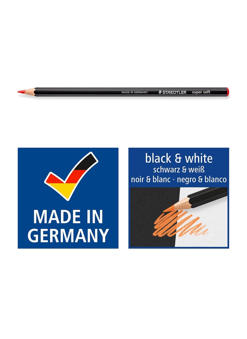 STAEDTLER Staedtler Design Journey Super Soft Color Pencils In Pack Of 24 ClrsBlack  - Image 5