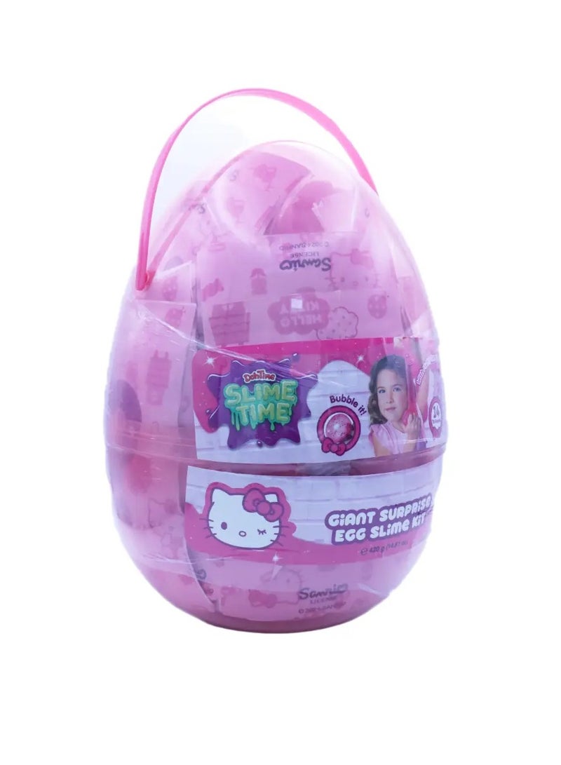 Hello Kitty Slimetime Hello Kitty Giant Surprise Egg Kit - Image 1
