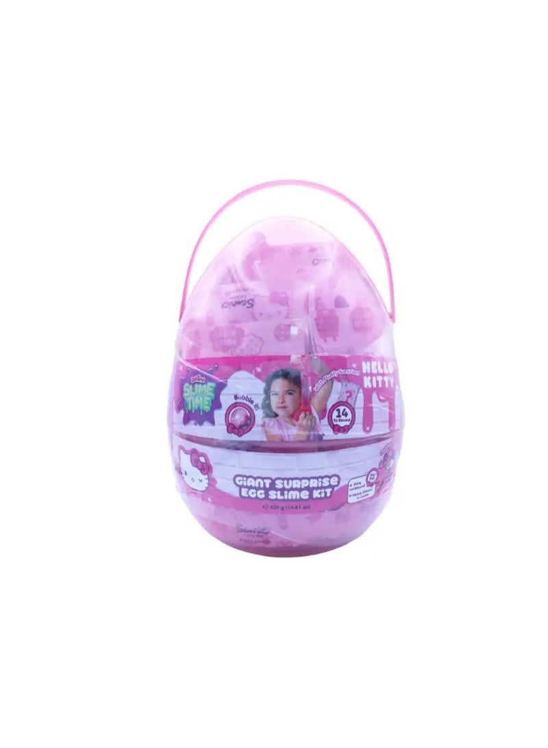 Hello Kitty Slimetime Hello Kitty Giant Surprise Egg Kit - Image 3