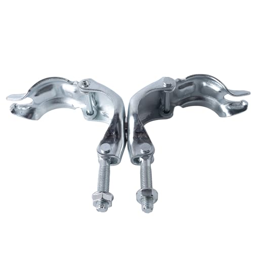 BGTLGIO Scaffolding Couplers, Scaffold Clamps for 1.65-1.9 inch OD Tube, 8 Pack (Swivel Couplera) - Image 2