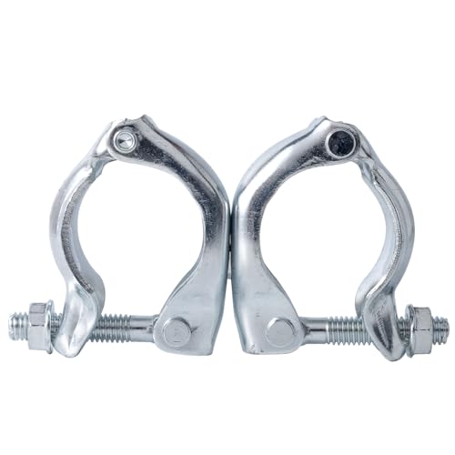 BGTLGIO Scaffolding Couplers, Scaffold Clamps for 1.65-1.9 inch OD Tube, 8 Pack (Swivel Couplera) - Image 4