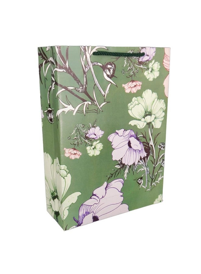 Arrow Paper Products Popudi Flower Return Gift Bags For Gifting, Weddings, Birthday,Holiday Presents (Pack Of 80, 28X20X7.5 Cm),Multicolor - Image 3