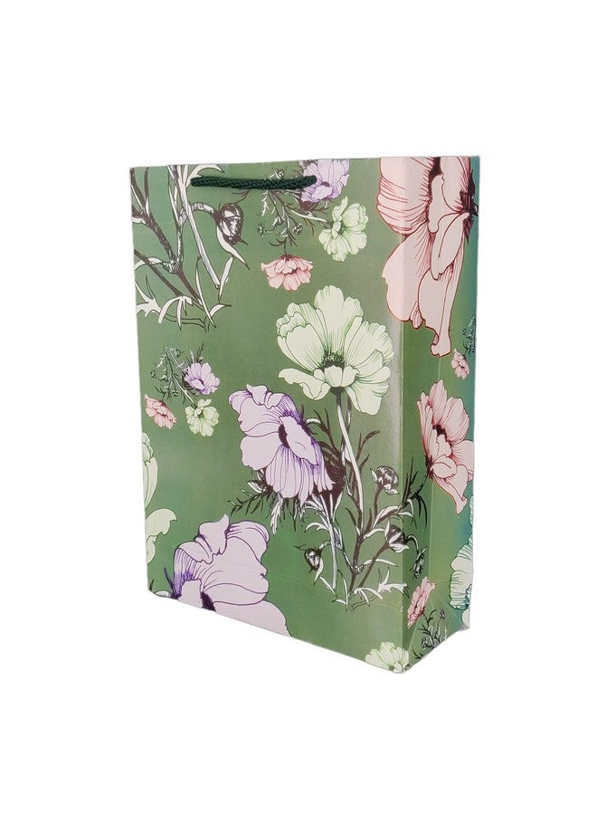 Arrow Paper Products Popudi Flower Return Gift Bags For Gifting, Weddings, Birthday,Holiday Presents (Pack Of 80, 28X20X7.5 Cm),Multicolor - Image 1