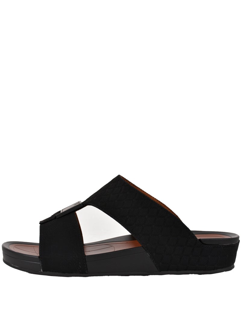 Egoss - Mens  Dual Textured Strap Sandals - Image 1