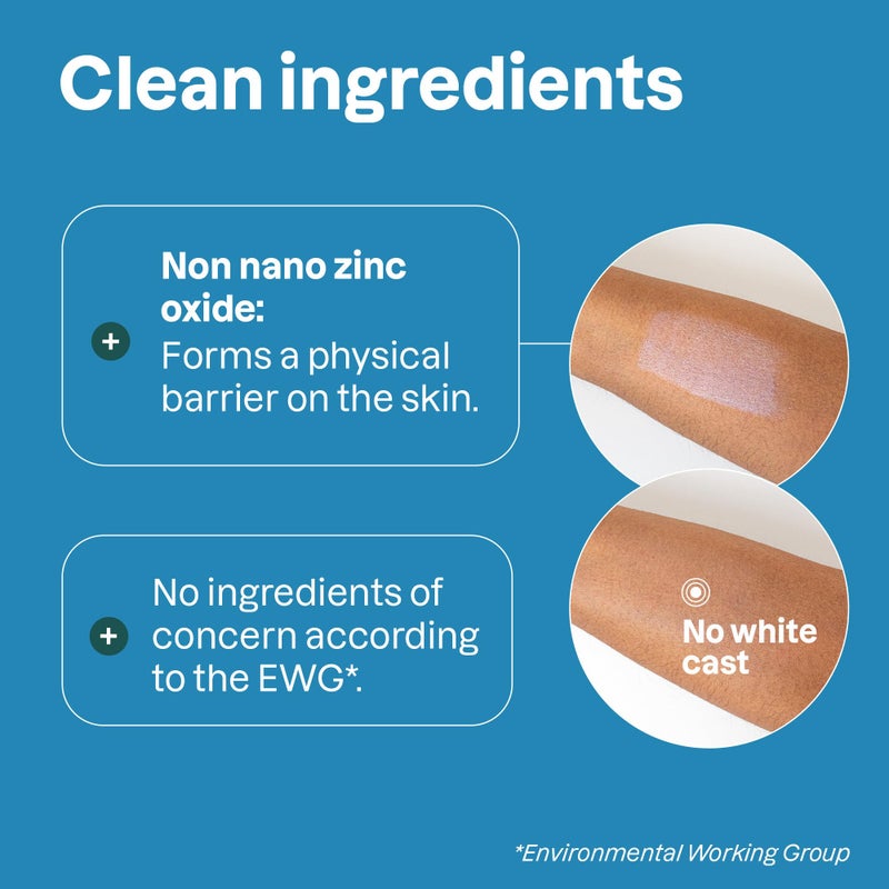 ATTITUDE Mineral Sunscreen Stick for Kids, SPF 30, EWG Verified, Plastic-Free, Broad Spectrum UVA/UVB Protection with Zinc Oxide, Dermatologically Tested, Vegan, Unscented, 2.1 Ounces - Image 3