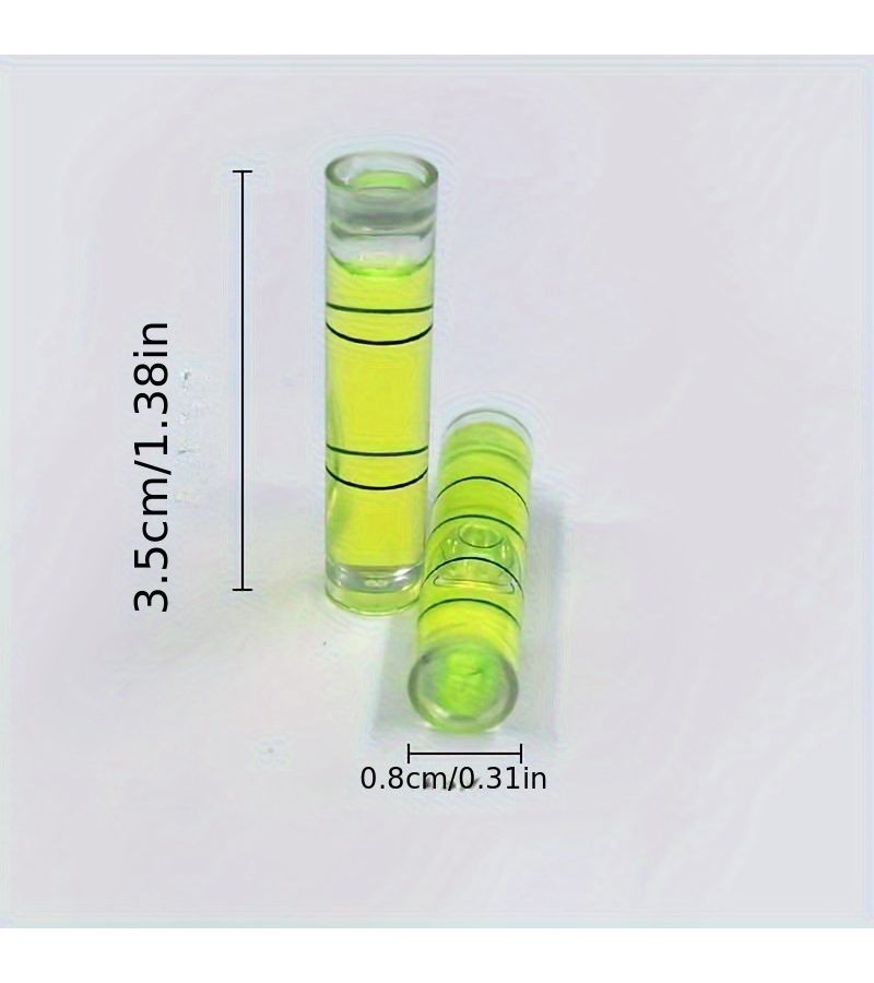 10 Pcs Mini Horizontal Spirit Level Bubble for Electronic Scales and Industrial Measuring Instruments - Image 4