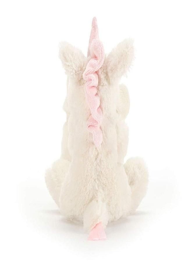 Jellycat Jellycat Bashful Unicorn Baby Stuffed Animal Security Blanket  - Image 4
