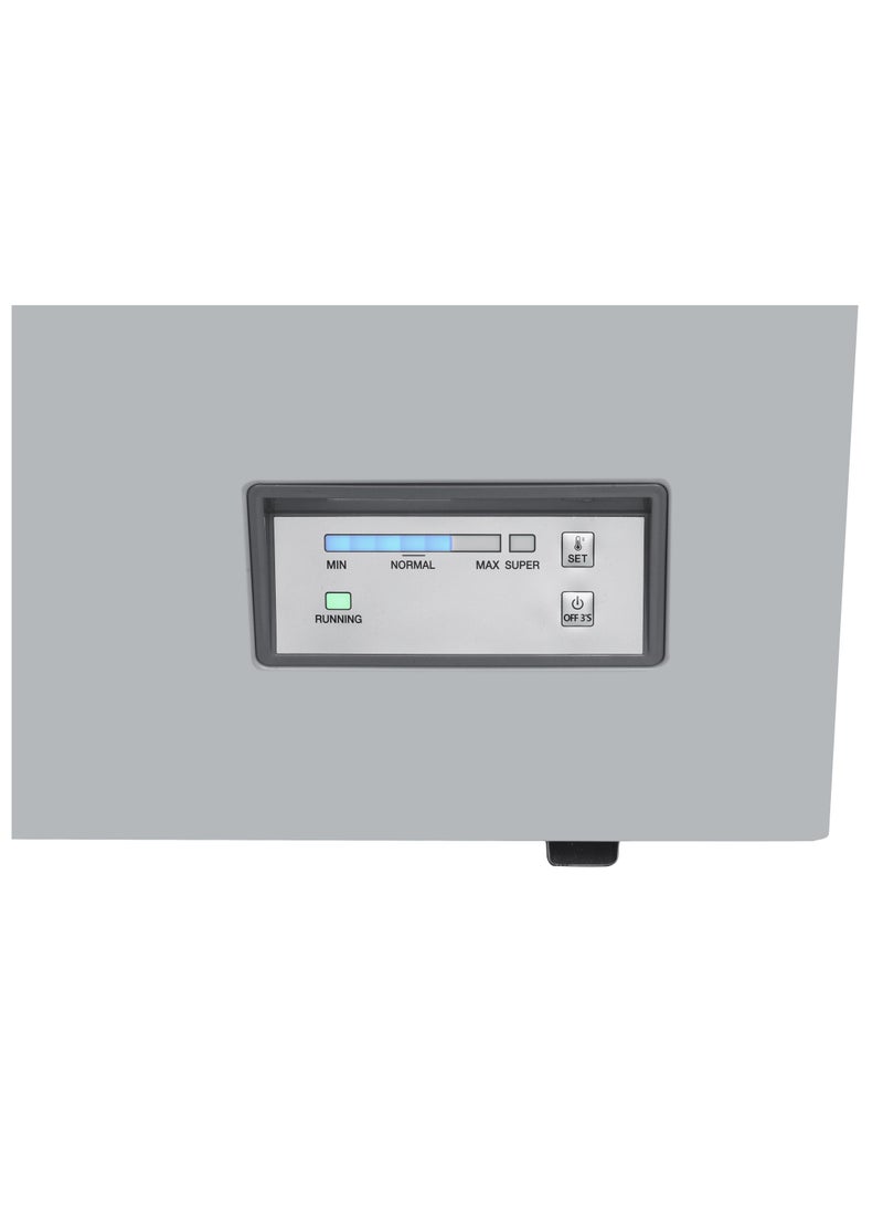 TCL - Double Door Chest Freezer, Large Deep Freezer With Storage Basket, Electronic Temperature Control With Led Display, Front Water Disposal, Child-Safety Lock 920 L 3000 W F920Cfsl Silver - Image 1