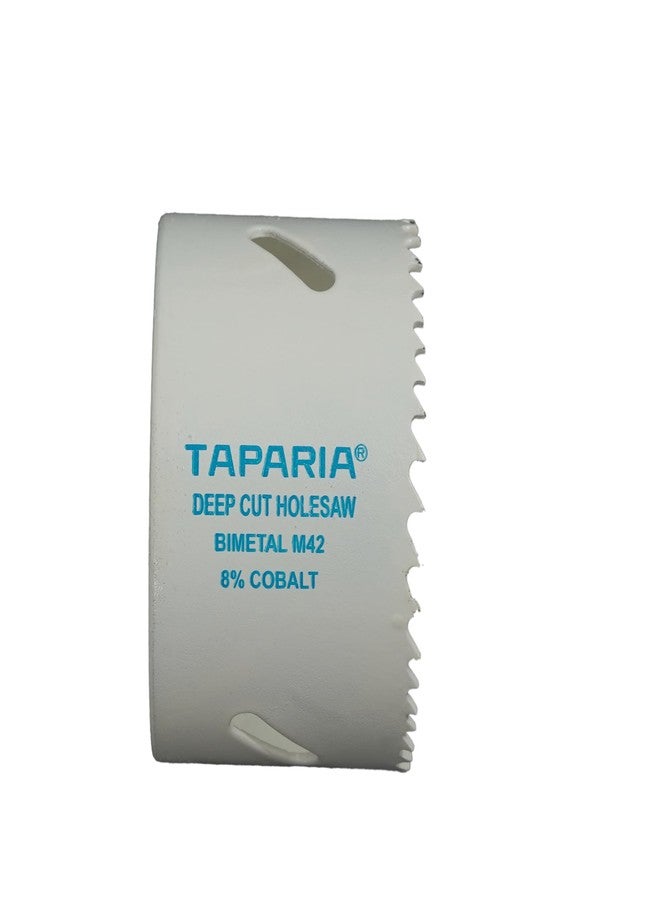 Taparia Bi-Metal Hole Saw Cutter HSBM70 (70 mm Dia)-Variable Pitch Teeth, HSS 8% Cobalt-Precision Cutting Tool for Metal, Wood, Plastic-Professional Grade, DIY - Image 4