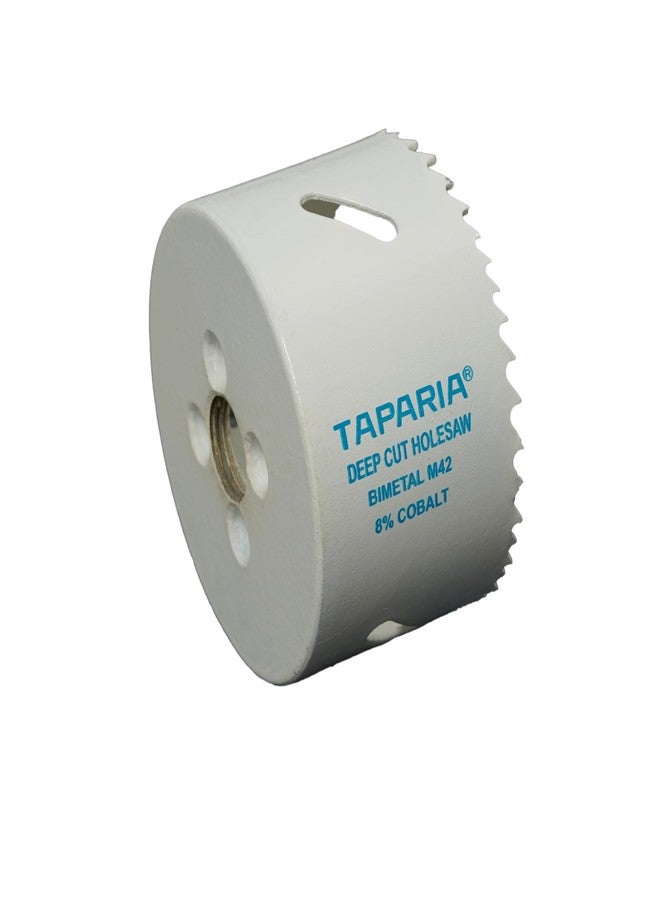 Taparia Bi-Metal Hole Saw Cutter HSBM70 (70 mm Dia)-Variable Pitch Teeth, HSS 8% Cobalt-Precision Cutting Tool for Metal, Wood, Plastic-Professional Grade, DIY - Image 2