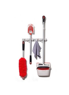 OXO Good Grips Wall-Mounted Mop and Broom Organizer 3"x5"x17"