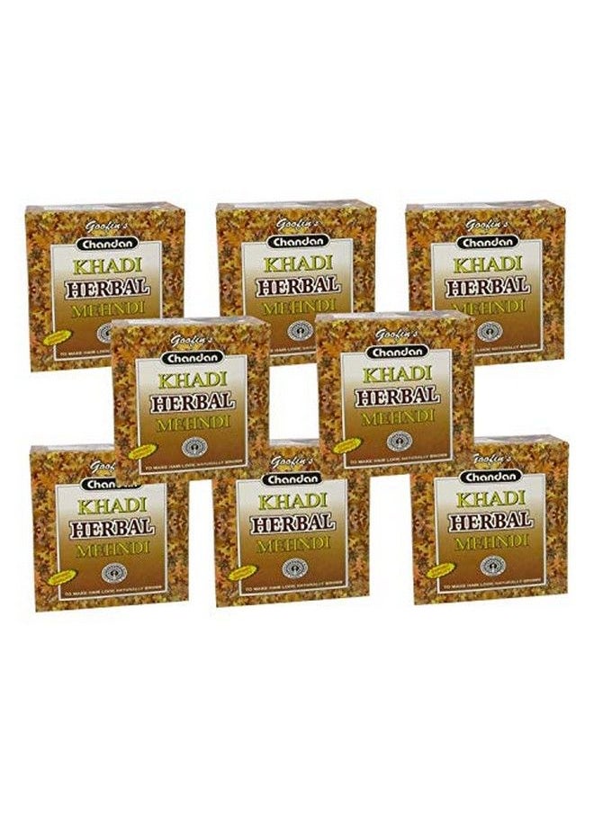 Khadi Pure Herbal Brown Mehndi 80 G (Pack Of 8)  - Image 2