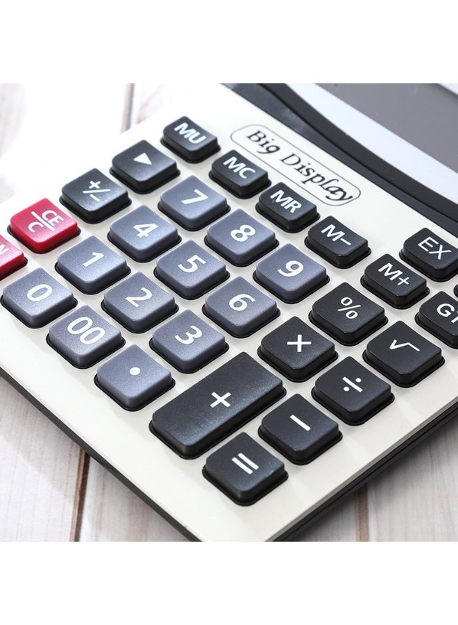 Dexin Tiltable desk calculator with 12-digit display for office and study - Image 5