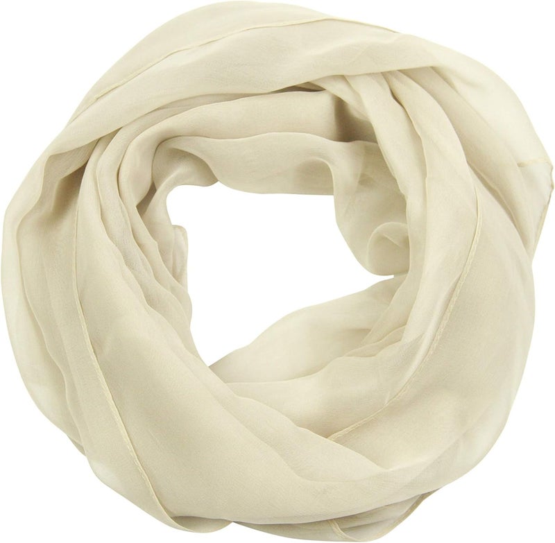 PANTONIGHT Long Chiffon Sheer Scarf For womens - Image 3