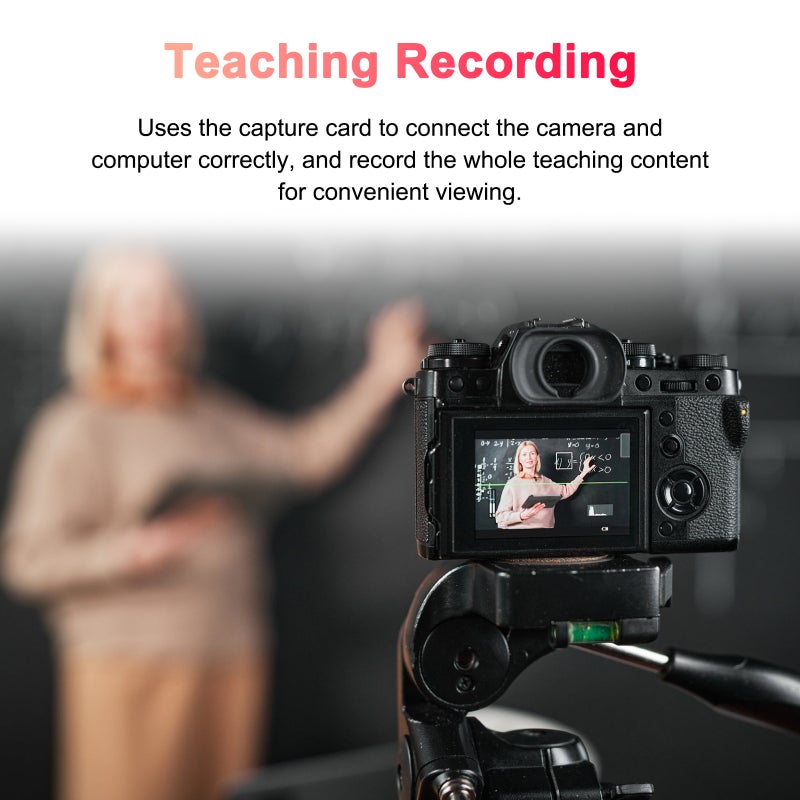 بطاقة التقاط الفيديو عالية الدقة Dual CAM Link مسجل الألعاب ثنائي عالي الدقة إلى Type-C بدقة 1080P و 60 إطار في الثانية للبث المباشر، تدريس الألعاب وتسجيل مؤتمرات الفيديو - Image 2