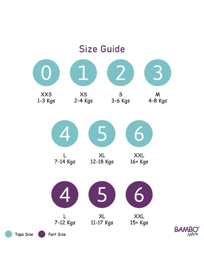 Bambo Nature Premium Baby Pants Diapers for Kids XL Size (11-17 Kgs), Super Absorbent, Breathable, Extra Soft, Dermatologically Tested Infant Nappies, Bamboo Diaper With Wetness Indicator, 38 Count - Image 3