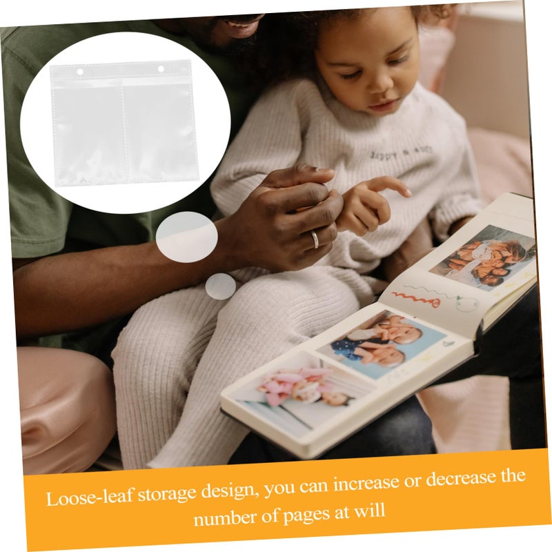 20 Photo Album Refill Pages Acid Free PVC Sleeves for Wedding Birthday Travel Memories - Image 3