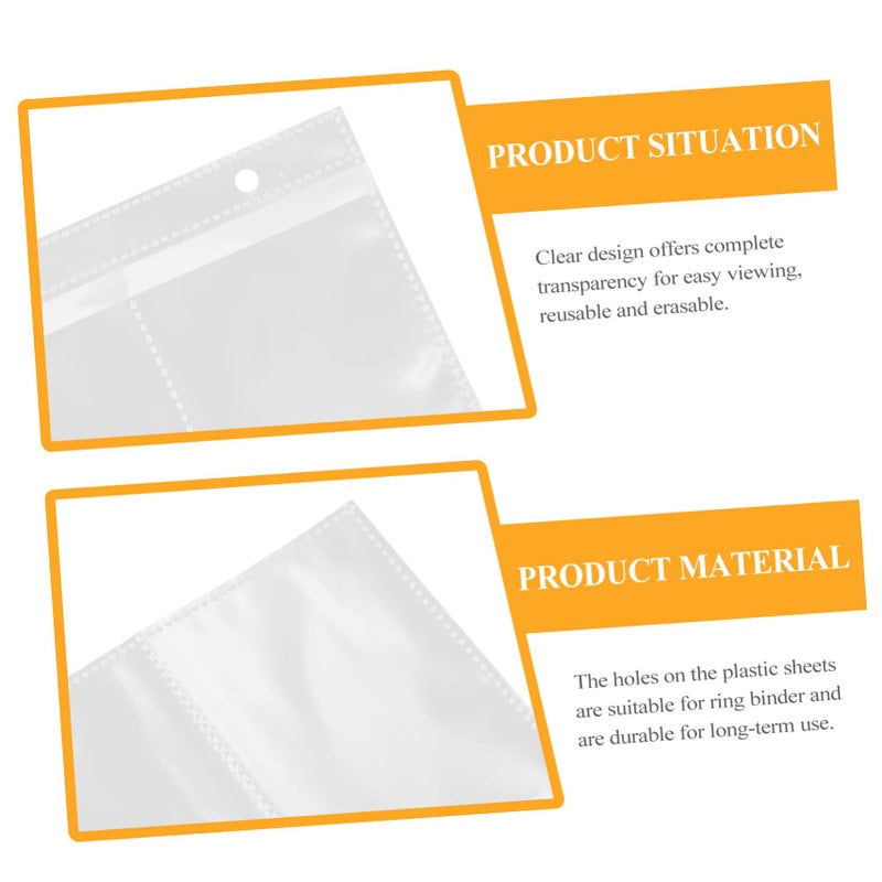 20 Photo Album Refill Pages Acid Free PVC Sleeves for Wedding Birthday Travel Memories - Image 4