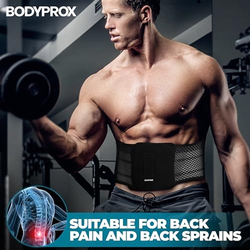 Bodyprox Breathable Back Brace, Back Support Brace for Men and Women. - Image 5