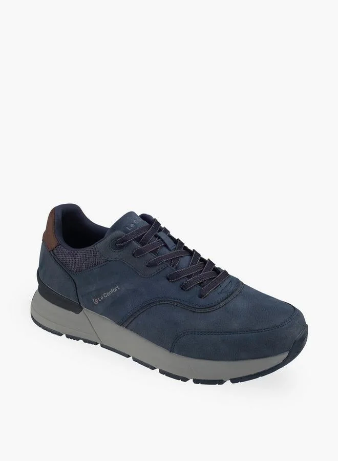 Le Confort Men Lace-Up Ankle Sneakers