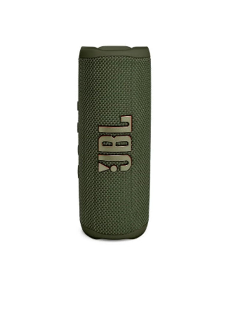 JBL Flip 6 Portable IP67 Waterproof Speaker With Bold Original Pro Sound Green - Image 1