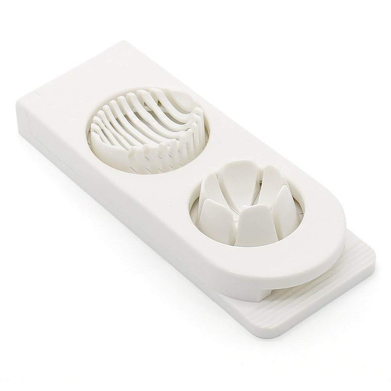 EASY SHOPE EASY SHOPE Home and Kitchen Usable Multi Use and Shape Cutter Tool 2 in 1 New Egg Cutter for Man and Woman with Stainless Steel Cutting Wire Kitchen Cooking Tool Multi Color  - Image 2