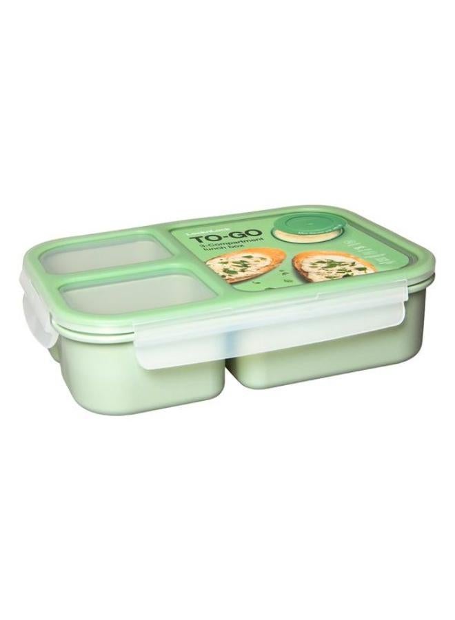 صندوق غداء 1.5 لتر أخضر  - Image 1