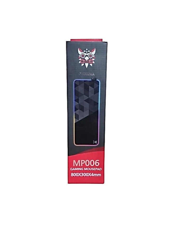 ONIKUMA MP006 RGB Mousepad Black - Image 3