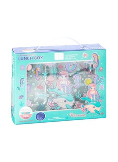 hibobi Kids Lunch Box Stainless Steel Bento Box - Mermaid Pink  - Image 2