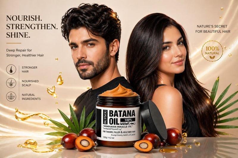 BUFSOU Batana Oil 100% Pure 120g – Honduran Miracle Hair Oil for Hair Growth, Thickness & Repair – Deep Nourishing Treatment for Strong & Healthy Hair - Image 3