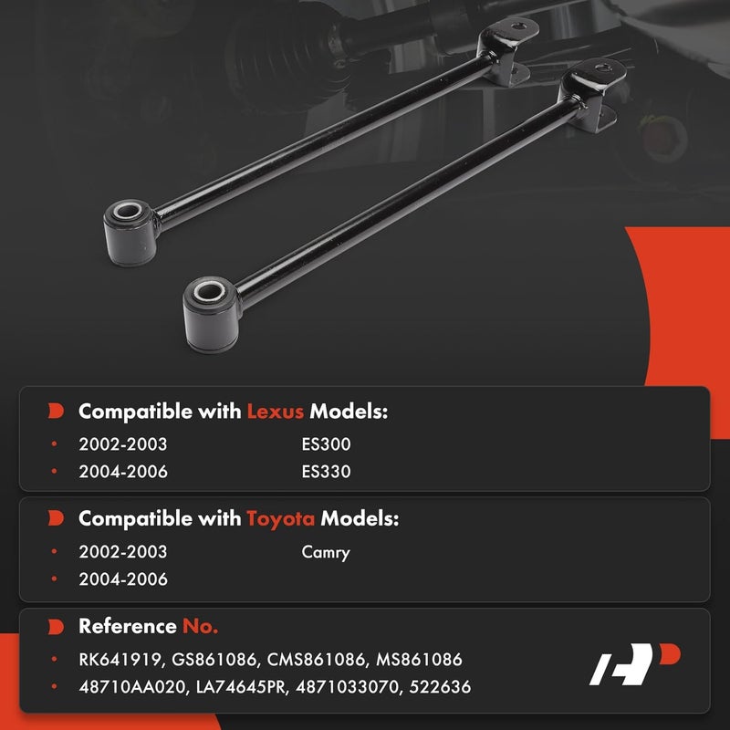 A-Premium Rear Forward Lower Control Arms for Toyota and Lexus - Image 2
