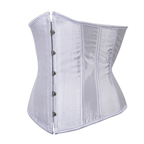 Kranchungel Corset Tops for Women: Pirate Corset Halloween Costumes Woman 2025 Photo Shoots Aged 25-35 Small White - Image 3