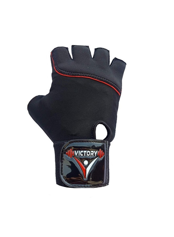 Victory Neo - 04 Skin Fit Gym & Fitness Glove (Red) - Image 3