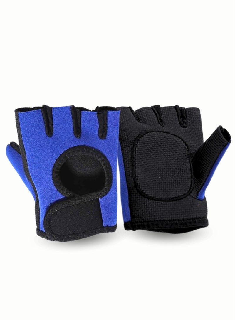 Generic Ultra-Lightweight Palm Support Gloves | Size Adjustable | Breathable Neoprene for Weightlifting, Gym Sessions, Cycling, and Athletic Activities, Anti-Slip Grip | Comprehensive Palm Protection | Durable Workout Gloves for Both Men and Women  - Image 1