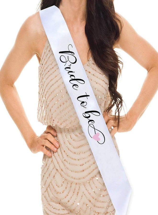 Hubops مجموعة زينة حفلات الزفاف من هوبوبس: وشاح العروس ووشاح العريس (أبيض) - Image 2