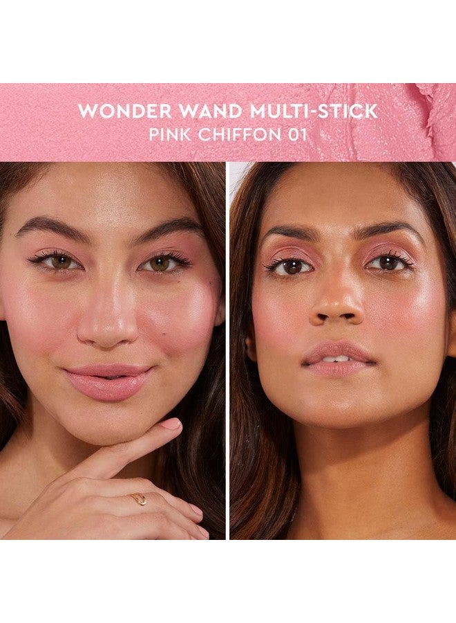 KIRO Wonder Wand Multi-Stick -Pink Chiffon|Blush, Highlighter, Contour|On The Go Makeup - Image 2