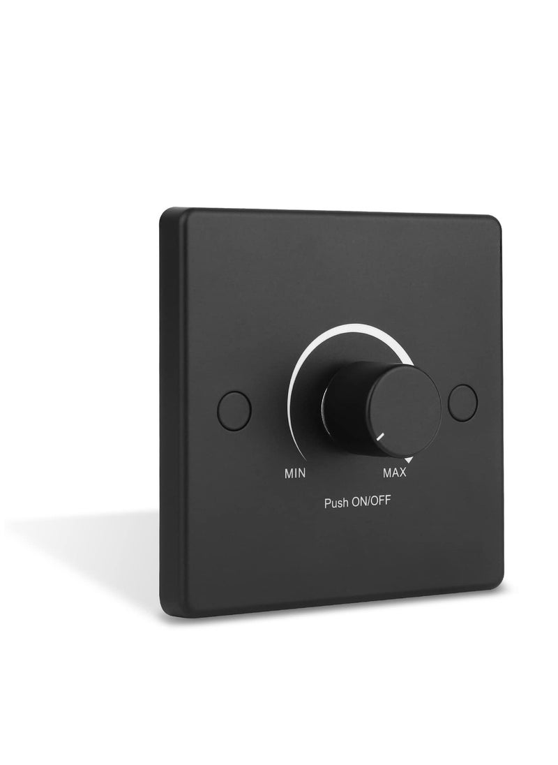 SYOSI - 12V DC Dimmer Switch, 12/ 24 Volt High Side PWM Dimmer with memory function, for RV Light LED Interior Lights LED Light Fixture, Halogen, Incandescent, Used for RV, Auto, Trailer Van Truck, Boat - Image 1