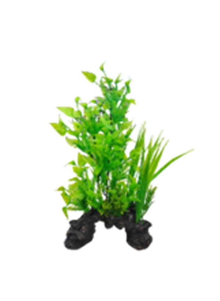 Generic Tankii Aquarium Artificial Plant Flora Stone 2 