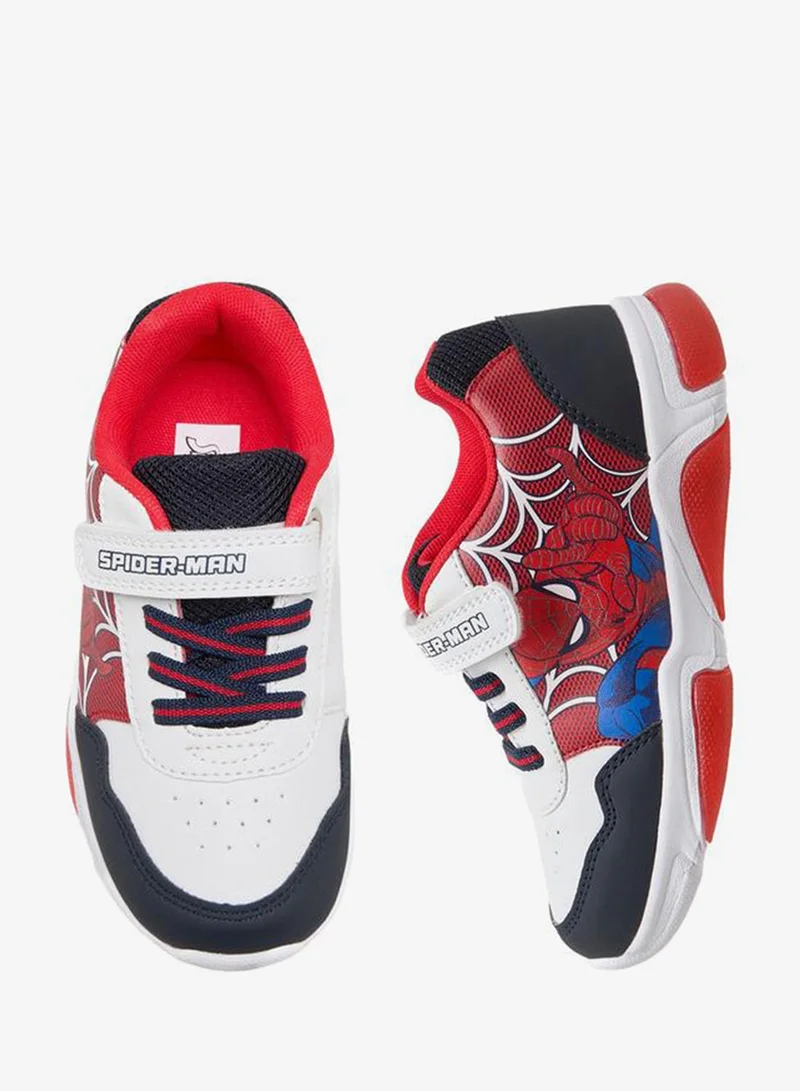 MARVEL WHITE Boys Spider-Man Print Sneakers for Men | Best Price UAE