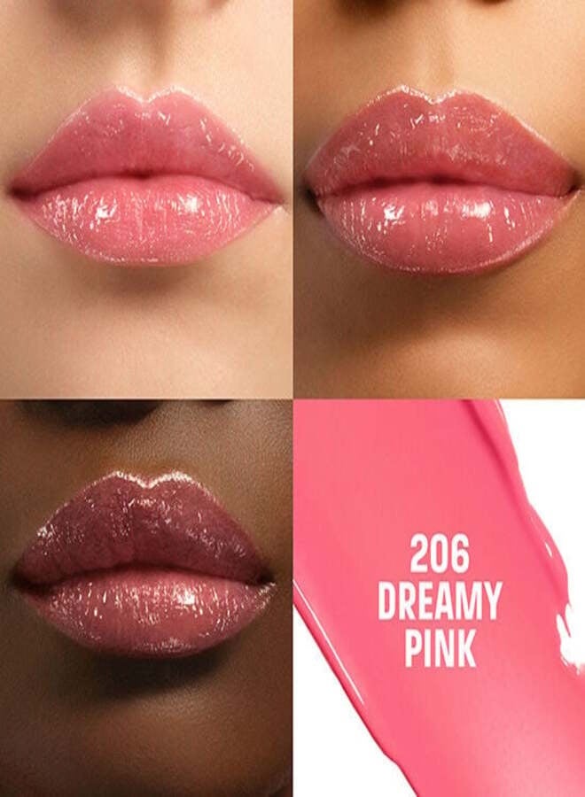 MAKE UP FOR EVER Artist ColorGlow Lip Balm 206 Dreamy Pink – Hydrating Color-Enhancing Lip Balm, Glowy Finish, 4 g / 0.14 oz - Image 2
