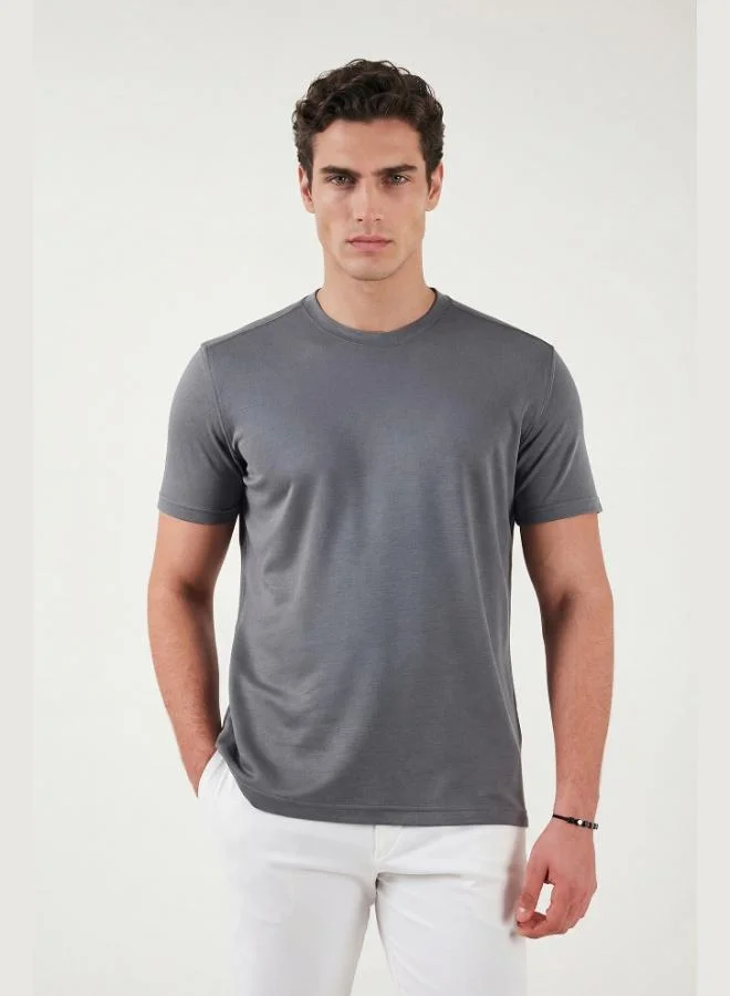 Buratti  Buratti Cotton Regular Fit Crew Neck T-Shirt Men's T-SHIRT 5904063 for Men | Best Price UAE