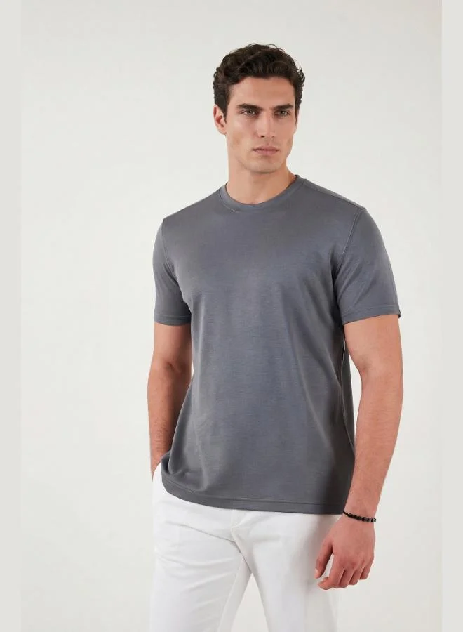 Buratti  Buratti Cotton Regular Fit Crew Neck T-Shirt Men's T-SHIRT 5904063 for Men | Best Price UAE