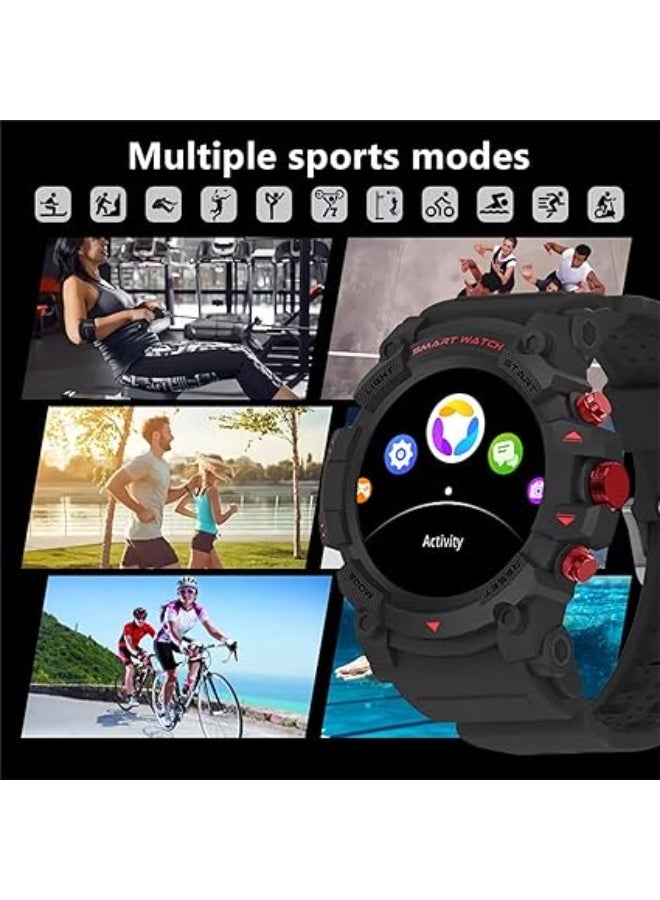 PEJE 1.39” Watch For Men,Smart Watch For Men with GPS,1ATM Waterproof Bluetooth calling Smart Watch,120+ Sport Modes, with SpO2/Heart Rate/Sleep Monitor,Smartwatch Compatible Android iOS (Beige) - Image 5